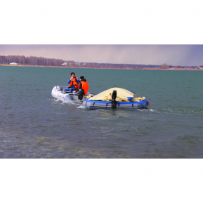 Надувной плот-палатка Polar bird Raft 260+слани стеклокомпозит купить ...